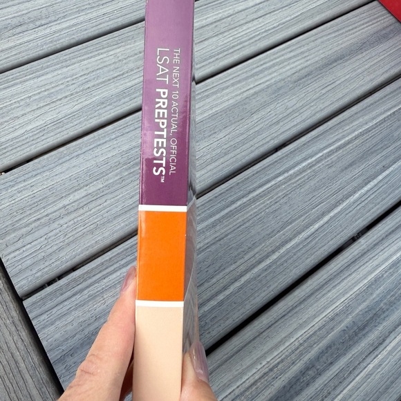LSAT PrepTests Book in Purple and Orange - Picture 4 of 17